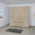 thumbnail image 3 of Ropero Armario Bonn Rovere 180x180x50 Closet MDP, 3 of 10
