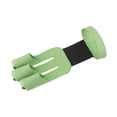 thumbnail image 4 of Guantes de tiro con arco de microfibra duraderos para jóvenes. Verde, 4 of 8