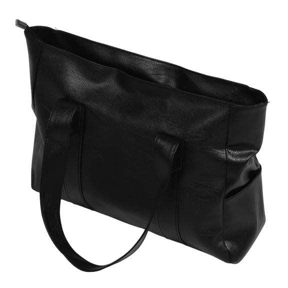 ELAYARD Large Zipper Tote Bag for Women Soft PU 1Pack