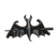 thumbnail image 1 of Black Hairpin Halloween Hairpin Plastic Hairpin Gothic Hairpin, 1 of 5