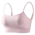 thumbnail image 2 of EaskTriop Women's Plus Size Bra, Sports Bras for Women, Wireless Padded Yoga Crop Tank Top Workout Bralette with Built In Bra Seamless, 2 of 6