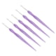thumbnail image 2 of Juego De Agujas De Lengüeta, Gancho De Ganchillo Multiusos Para El Pelo, Especialmente Diseñado, 5 Piezas, Color Morado Para Boda ANGGREK Otros, 2 of 8