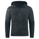 thumbnail image 5 of MHFRRA Chaqueta con Capucha Informal para Hombre, Forrada para Exteriores, Otoño E Invierno Negro, 5 of 7