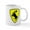 White, variant on CafePress - 2.75 Prancing Moose Mugs - 11 oz Ceramic Mug - Novelty Coffee Tea Cup