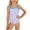 Light Purple-7, variant on One Piece Toddler Girl Swim Bathing Suits Rash Guard Tankini with Shorts Hawaiian Bikini Adjustable Straps Padded Swimwear for