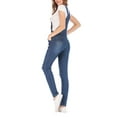 thumbnail image 4 of LilyLLL Womens Casual Dungaree Jeans Overall Denim Jumpsuit Bib, 4 of 5
