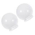 thumbnail image 4 of Topbathy Outdoor Lamp Globe for Garden Lamp White Acrylic 2Pcs, 4 of 6