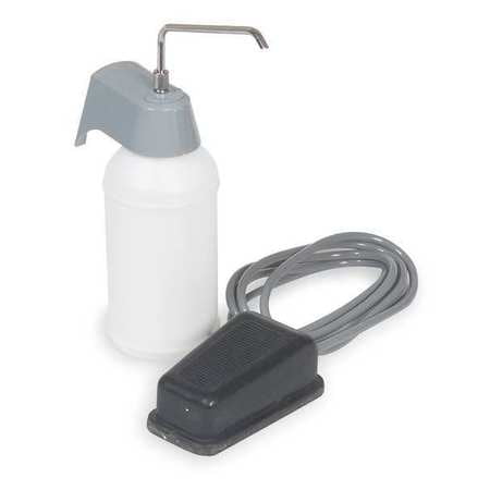 - Tough Guy 1DYD8 32 oz. Silver/White 316 Stainless Steel and Polyethylene Soap Dispenser