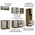 thumbnail image 4 of Cocina Integral Completa Modular Madesa Lux 260cm MG 02, 4 of 10