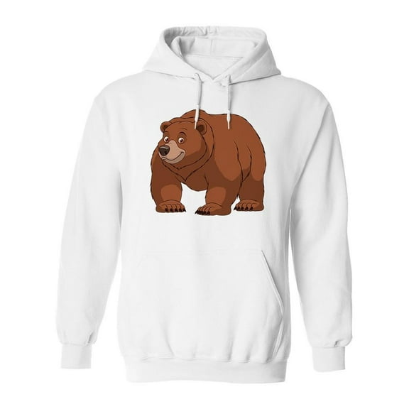 Smiley Bear Hoodie Men -Image by Shutterstock, Male Medium