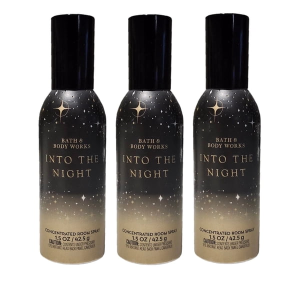 Into the Night Concentrated Room Spray by Bath and Body Works - Pack of 3