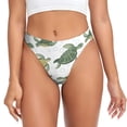 thumbnail image 1 of Fotbe Cute Turtle Tanga Sin Costuras para Mujer con Estampado – Panties Invisibles, Transpirables y Cómodos para Uso Diario-3X-Large, 1 of 6