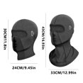 thumbnail image 6 of Outdoor Winter Running Cycling Warm Helmet Liner Cap Ski Pullover Cap Balaclava Velvet Bike Full Face Cover Headwear Climbing, 6 of 6
