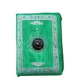 thumbnail image 1 of Prayer Rug Portable Braided Mats Simply Print With Compass In Pouch Travel Home Mat Blanket，blue, 1 of 5