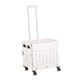 thumbnail image 2 of Carrito de compras plegable Carrito de comestibles Carrito utilitario para oficina Carrito de comestibles al aire libre, 2 of 8