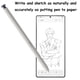 thumbnail image 4 of Paquete de 2 Stylus CaoXiong para Galaxy S25 Ultra con 4096 Niveles de Presión, 4 of 6