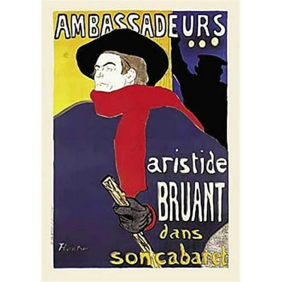 Hot Stuff 2042-22x28-AD Ambassadeurs Poster