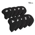 thumbnail image 3 of Naiovety Paquete de 10 fundas para palos de Golf, Kit de fundas para cabeza de etiqueta de número, Protector portátil para deportes al aire libre, Golf Negro Naiovety OD021171-03, 3 of 6