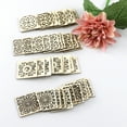 thumbnail image 2 of Baohd 60Pcs Vintage Frame Wood Scrapbooking Multi-function Wooden Carving Decor, 2 of 6