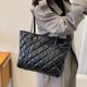 thumbnail image 3 of Bolso de mano para mujer bolso de mano suave y versátil bolso de compras informal de moda para mujer, 3 of 9