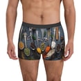 thumbnail image 4 of Wukai Various Herbs And Spices In Spoons Print Men’s Underwear Breathable Boxer Briefs,&nbsp;Moisture Wicking & Breathable-Medium, 4 of 7