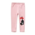 thumbnail image 2 of OKBOP Palazzo Pants for Women Winter Baby Kids Girls Print Thick Lined Warmth Fleece Long Pants Leggings Summer 6T, 2 of 8