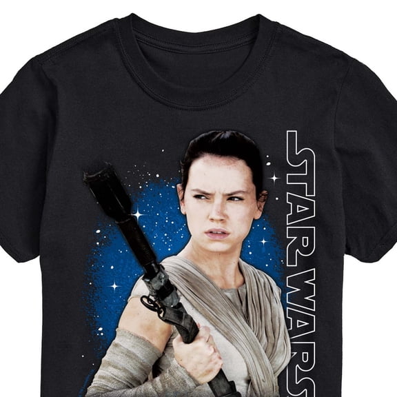Star Wars - Rey Character Tee - Men's Short Sleeve Graphic T-Shirt