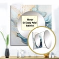 thumbnail image 3 of Designart "Minimalism Serenity In Flow" Minimalism Square Mirror For Wall Decor - Large Multi-Color Square Printed Wall Mirror Art - Square Transitional Mirror - Wall Mounted Square Large Mirror, 3 of 5