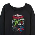 thumbnail image 3 of Marvel Spider-Man - Fighting Doc Ock - Ladies French Terry Pullover Sweatshirt, 3 of 5