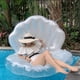 thumbnail image 5 of Hamaca flotante de agua, piscina salón silla flotador, silla flotante inflable cama sofá de aire portátil playa ejercicio acuáticos, 5 of 9