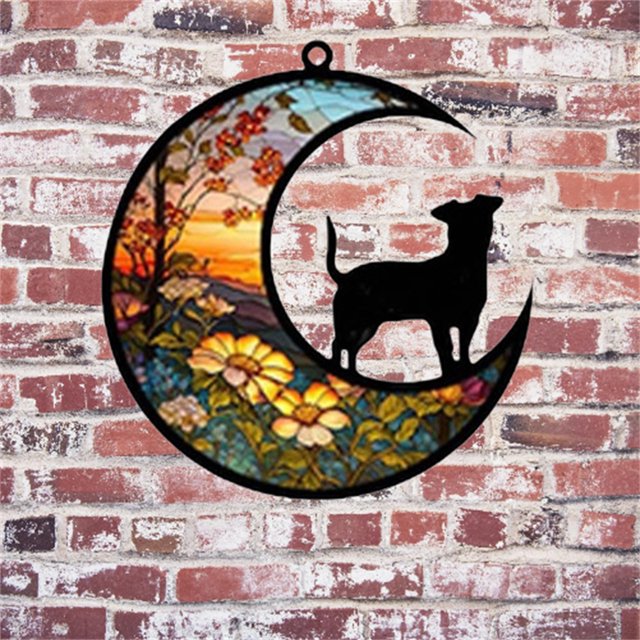 Nilvkv Dogs Cats Hanging Decorations Small Animals Commemorative Sunshine Halloween Christmas Hanging Decorations