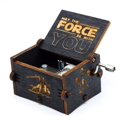 thumbnail image 2 of Caja de música de madera negra ZHAOCHENG Star Wars decoración del hogar manualidades para niños, 2 of 5