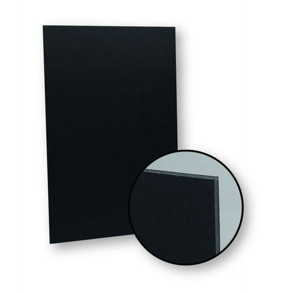32 x 40 3/16 Total Black Foam Bulk Pack of 25