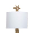 thumbnail image 3 of 25 Inch Table Lamp, Jungle African Giraffe Statuette Gold Metal Base, 3 of 5