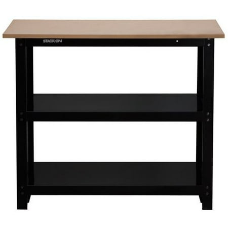 Garage Stalwart Wall Mounted Storage Bins And Stack On Steel Diy Wall Mounted Parts Rack Stack On Steel Diy Workbench So 382b