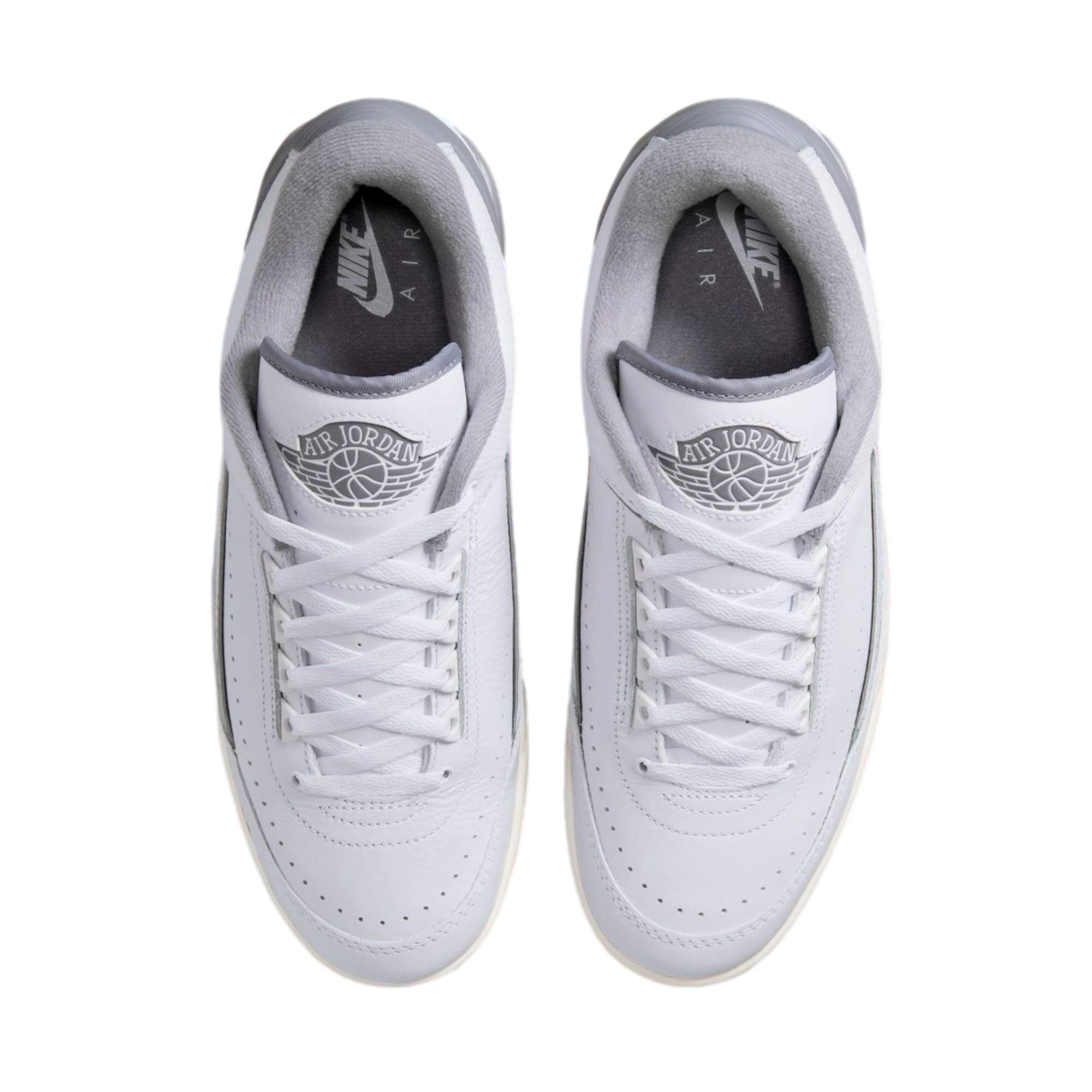 Nike Jordan 2/3 White/Cement Grey-Sail  FD0383-101 Men's Size 13