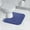 Blue, variant on Qocolhg Toilet Rugs U-Shaped 19.7 In, Extra Soft Absorbent Chenille Contour Bathroom Rugs for Toilet, Dry Quickly, Machine Washable, Non-Slip Toilet Bath Mat, Christmas Clearance (Red)