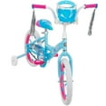Disney Princess 16 In. Cinderella Girl's Bike with Doll Carrier, Huffy