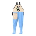 thumbnail image 4 of MEZZALL Child Boys Kids Chest Waders with Non- Boots Waterproof Trousers, Youth Waterproof Fishing Waders for Kids, 4 of 5