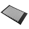thumbnail image 4 of Milaget Acupressure Mat and Pillow Set Back Neck Relax Muscle Relaxation Black Black01, 4 of 9