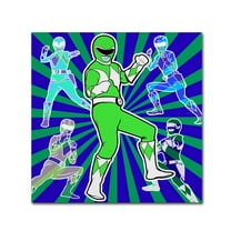 Trademark Fine Art 'Power Ranger' Canvas Art by ALI Chris