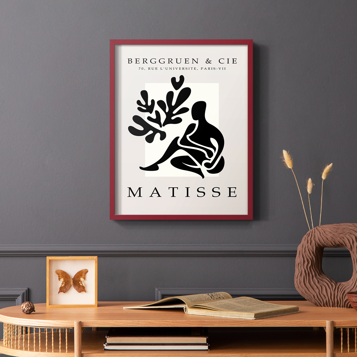 Matisse LIII Framed Print - Solid Wood
