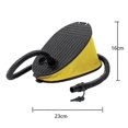 thumbnail image 5 of Lightweight Foot Pump with Nozzle High Volume Pump Inflator for Inflatable Pool, Beach Ball, Air Mattress, Bed, Yoga, 5 of 5