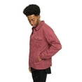 thumbnail image 3 of Victorious Men's Classic Colored Denim Jean Jacket DK190 - Brick - Small, 3 of 6