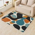 thumbnail image 2 of 4x6 Rug, Geometric Rug & Home Decor - Living Room Rug, Abstract Rugs for Bedroom, Washable Non Slip Soft Low Pile Large Indoor Area Rug, Colorful Modern Carpet & Room Decorations Y-&26, 2 of 7