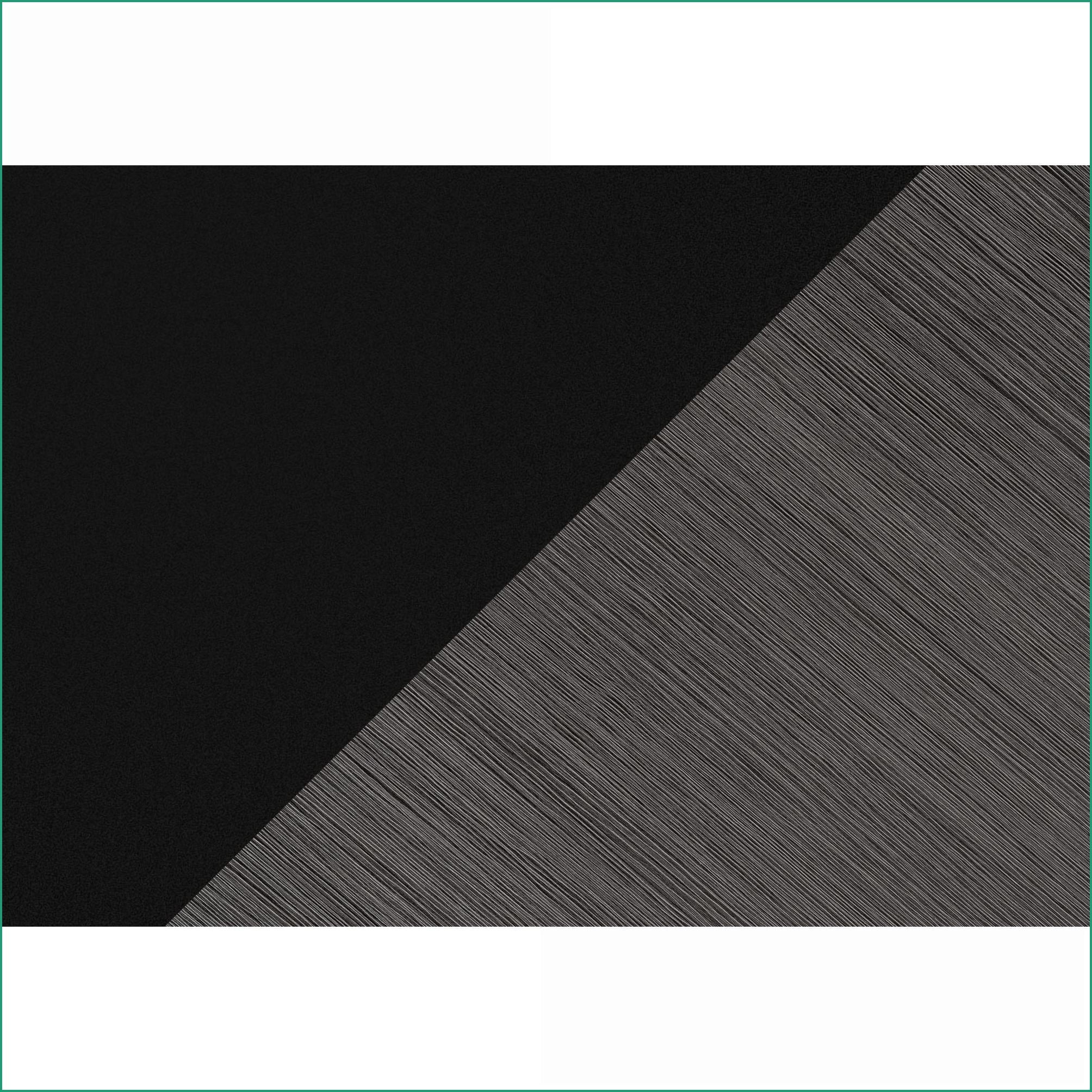 Desks, L-Shaped Corner Home Office Desk with Left/Right Setup & 3 Drawers, Black/Grey Laminate, Black Metal, Modern | Black | Particle Board