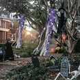 thumbnail image 3 of SEANATIVE Halloween Bats Windsock Outdoor Hanging Decorations 2 Piece Moon Windsock Flag Party Decor for Garden and Yard Outside Windsock Garden Hanging Hoilday Decor, 3 of 7