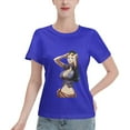 thumbnail image 1 of Women's Basic Short Sleeve T-Shirt One Piece Robin, 1 of 6