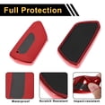 thumbnail image 4 of Funda de llave de coche de TPU roja para VW Golf 8 2020 en adelante - Funda de control remoto de 3 botones, 4 of 6