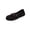 Black, variant on KEGIRLOM Women's Fashionable Casual Versatile Plus Size Breathable Loafers Solid Color Round Toe Closed Heel Flat Soft Sole One-Foot Shoes Black 8.5